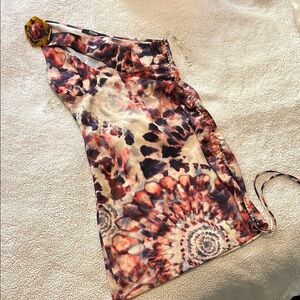 Jaded London One-Shoulder Dress with Cutout